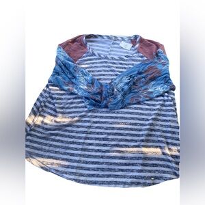 Plus Sportswear, Gardenstate Cerulean, Size 26/28